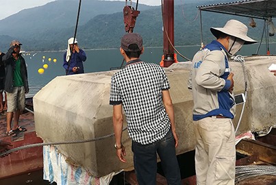 水上光伏專用大型錨固系統(tǒng)（越南項(xiàng)目專用）
