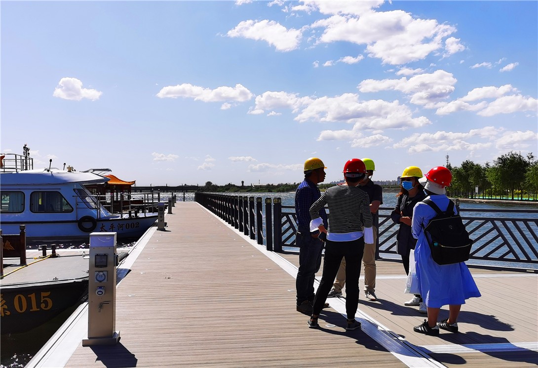 河北石家莊滹沱河大型高檔觀光游艇碼頭