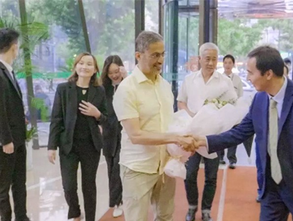 阿聯酋親王親臨上海旗華！那么，這家建企為...