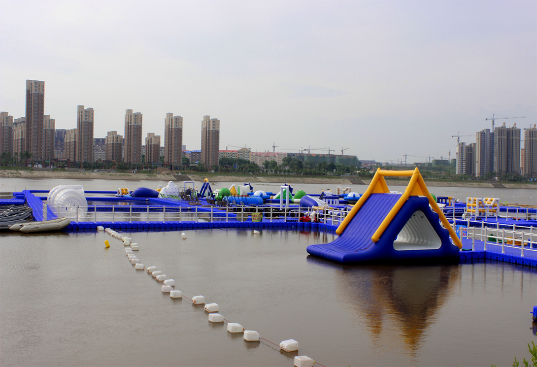 黑龍江牡丹江鏡泊湖大型水上漂浮綜合游樂園