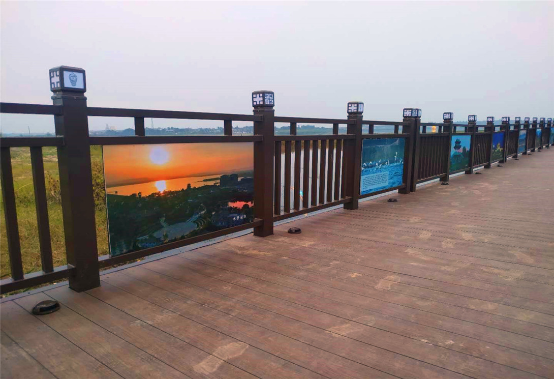 河北磁縣采煤塌陷區(qū)文化創(chuàng)意浮橋