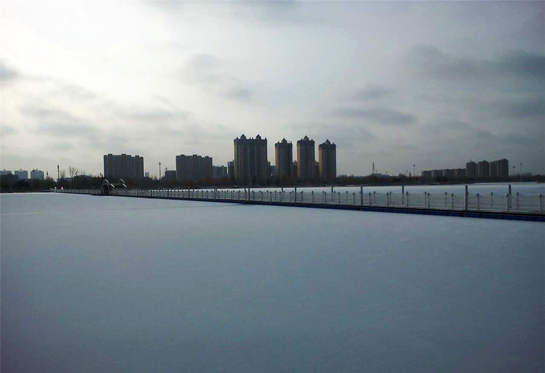 內(nèi)蒙古通遼主城區(qū)水上浮橋