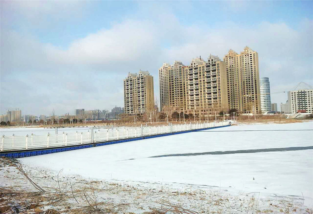 內(nèi)蒙古通遼主城區(qū)水上浮橋