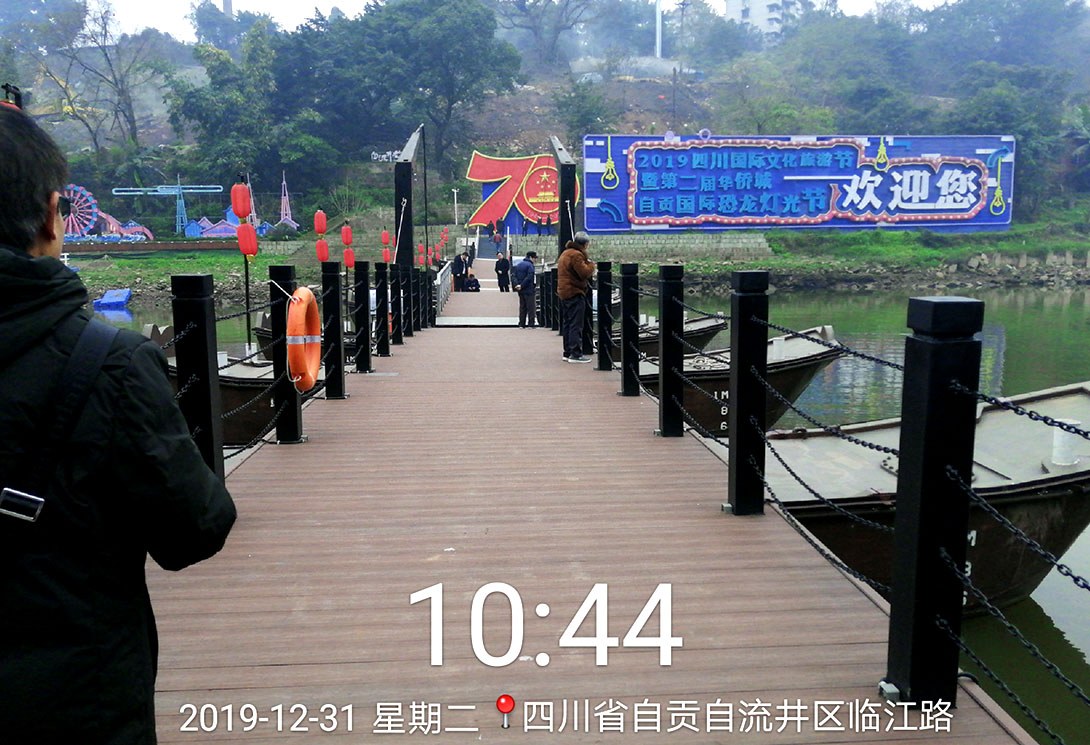 四川自貢市釜溪河恐龍燈光節(jié)