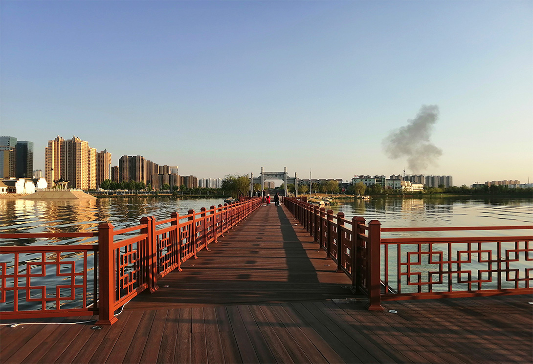 山東濱州環中海慢行步道