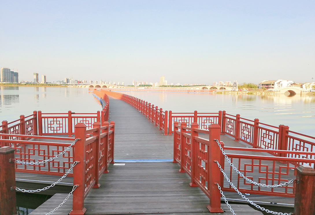 山東濱州環(huán)中海慢行步道