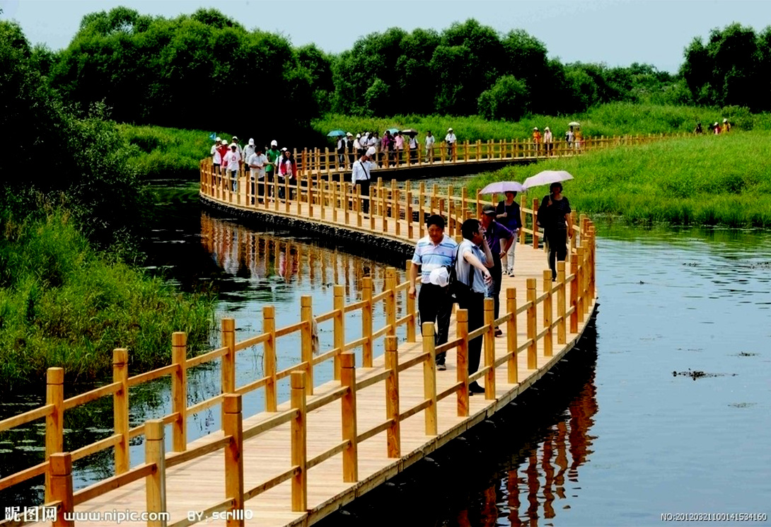 黑龍江撫遠黑瞎子島濕地公園（中俄交界）