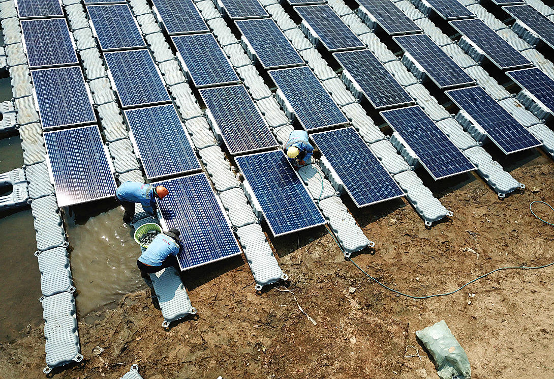越南平順省 200MW 大型水上漂浮光伏電站