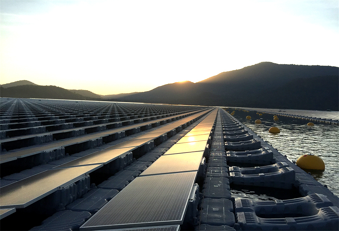 越南平順省 200MW 大型水上漂浮光伏電站