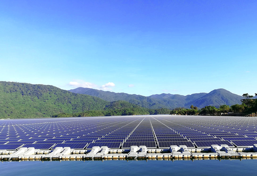 越南平順省 200MW 大型水上漂浮光伏電站