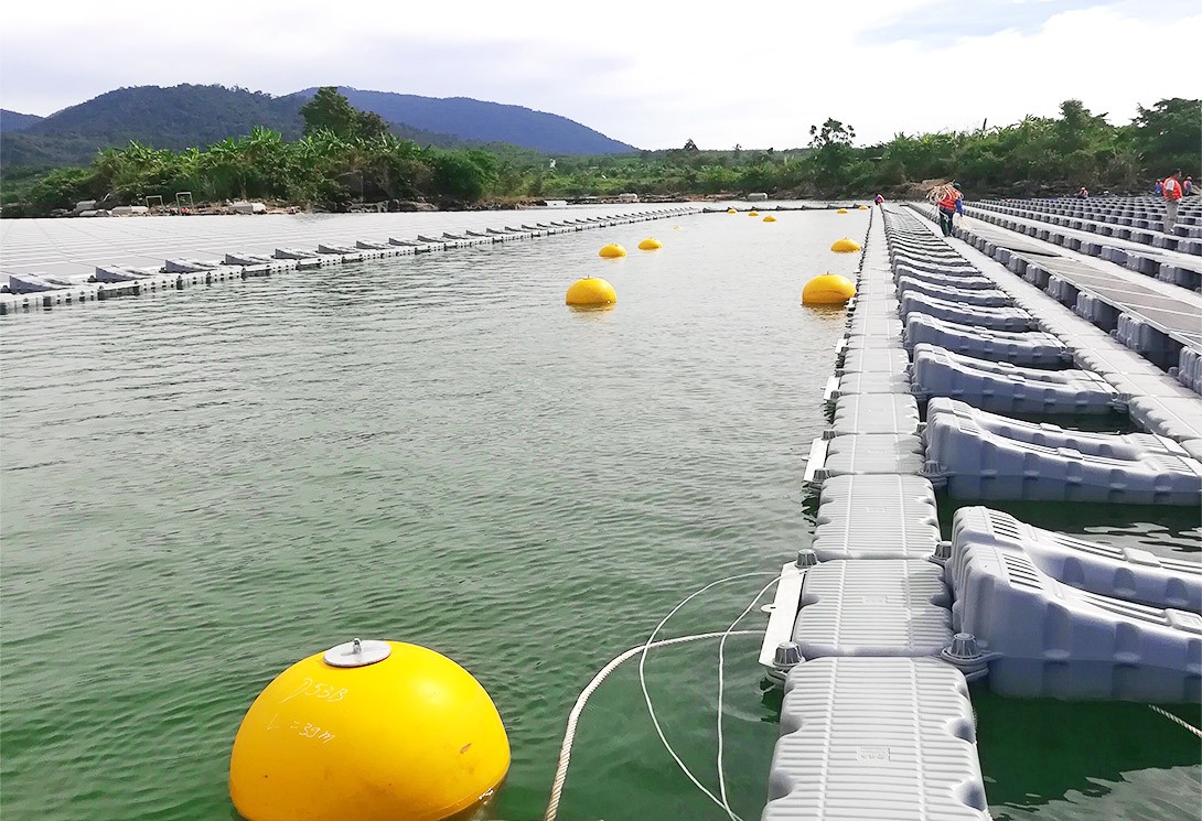 越南平順省 200MW 大型水上漂浮光伏...