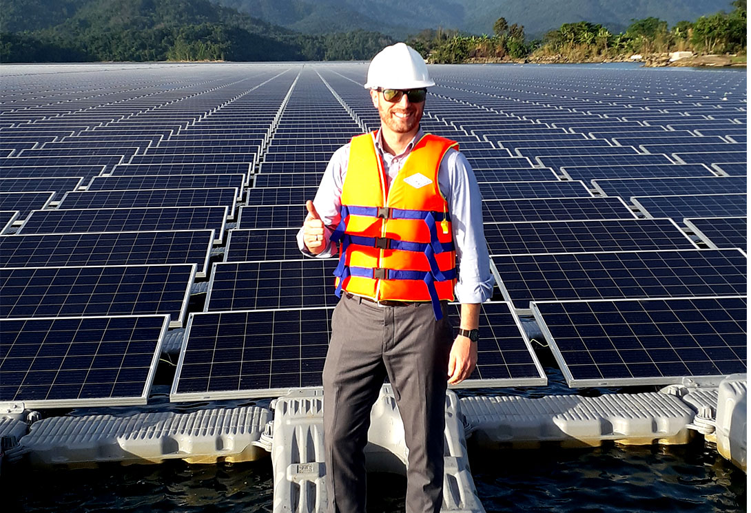 越南平順省 200MW 大型水上漂浮光伏電站