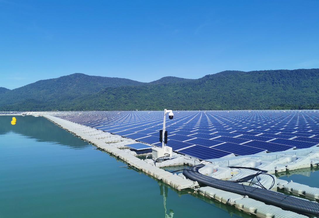 越南平順省 200MW 大型水上漂浮光伏電站