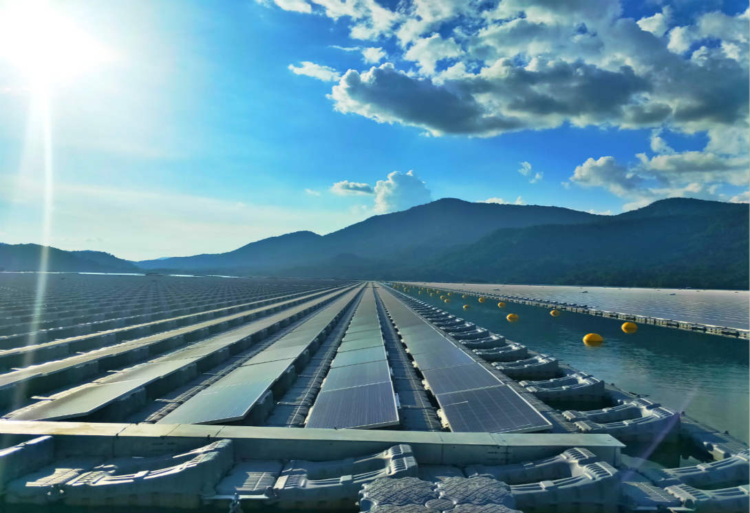 越南平順省 200MW 大型水上漂浮光伏電站