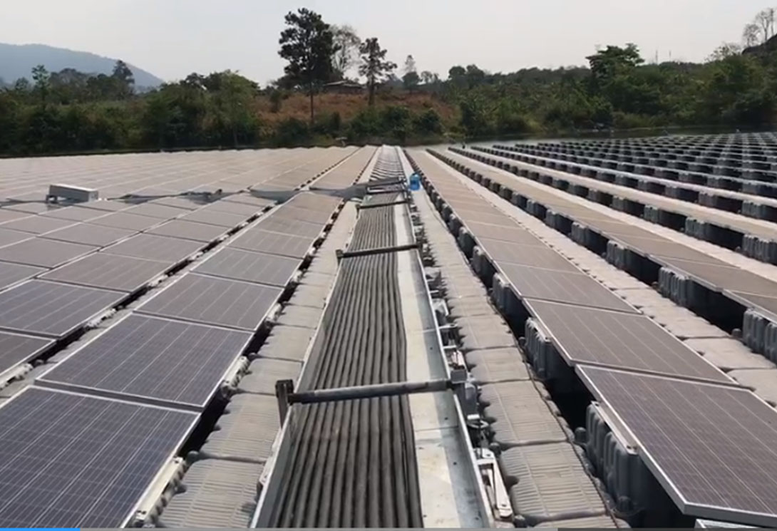 越南平順200MW大型水上漂浮光伏電站