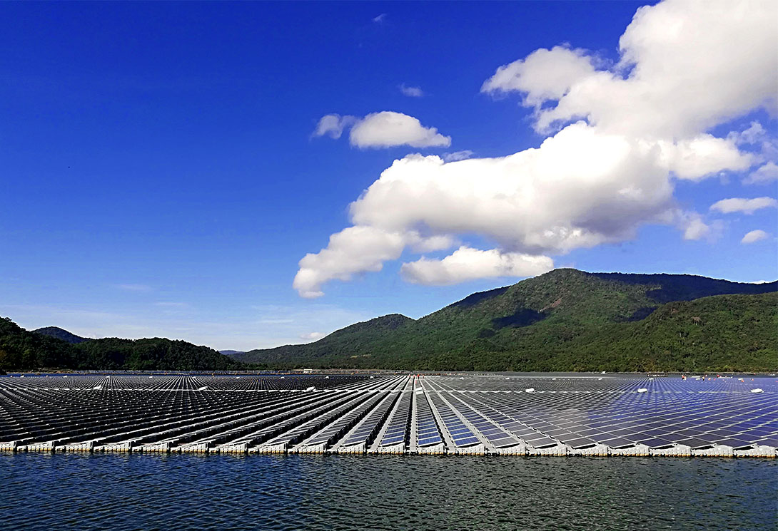 越南平順省 200MW 大型水上漂浮光伏電站