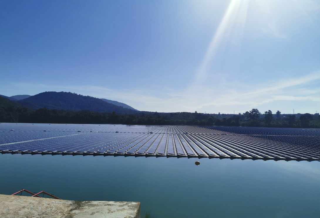 越南平順省 200MW 大型水上漂浮光伏電站