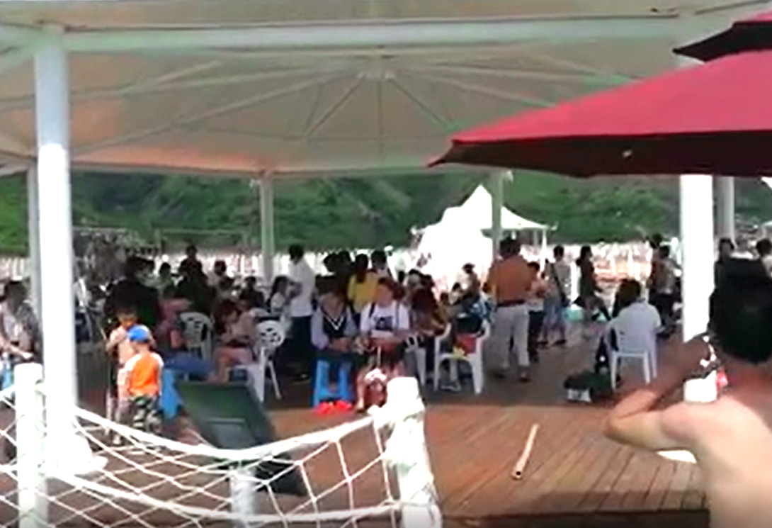 貴州羅甸水上大型漂浮樂園