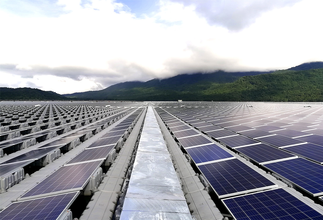 越南平順省 200MW 大型水上漂浮光伏電站