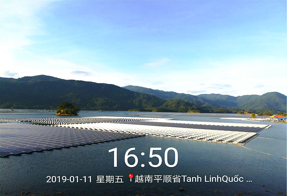 越南平順省 200MW 大型水上漂浮光伏電站
