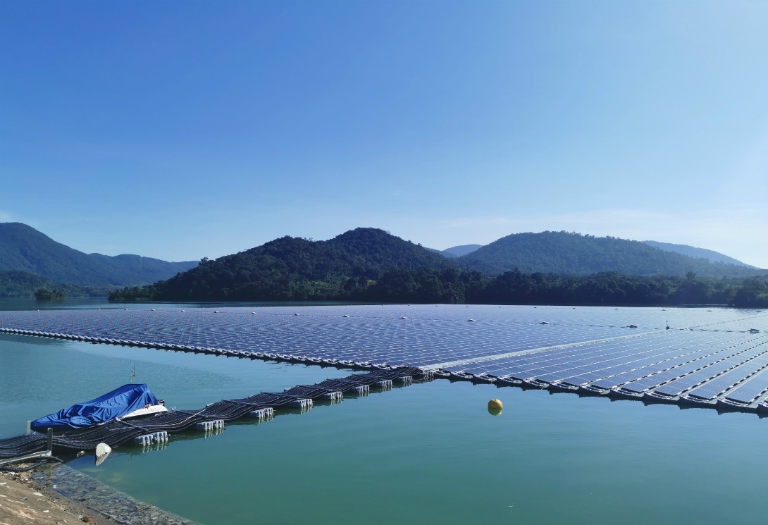 越南平順省 200MW 大型水上漂浮光伏電站