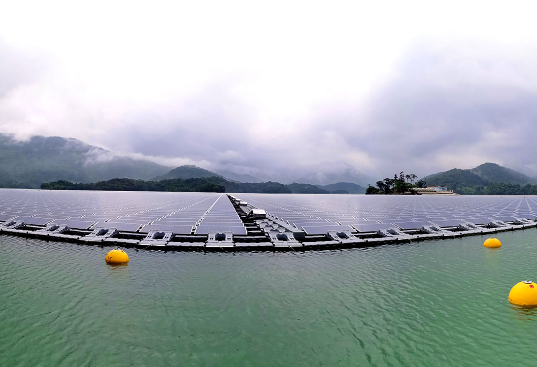 越南平順省 200MW 大型水上漂浮光伏電站