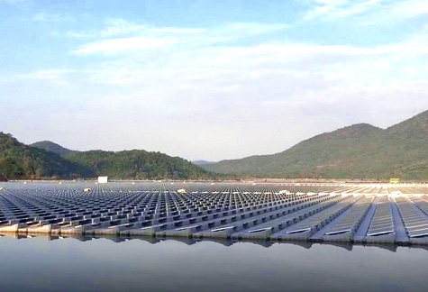 越南平順省200MW大型水上漂浮光伏電站