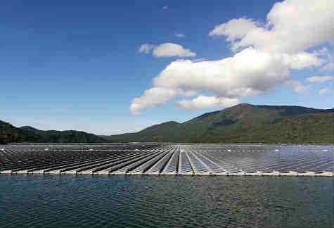 越南平順200MW大型水上漂浮光伏電站