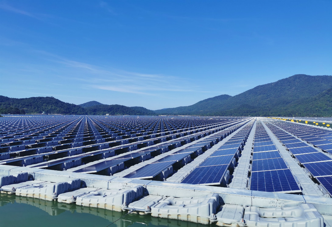 越南平順省 200MW 大型水上漂浮光伏電站