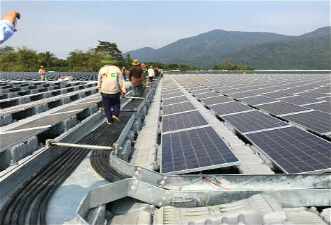 越南平順省200MW大型水上漂浮光伏電站