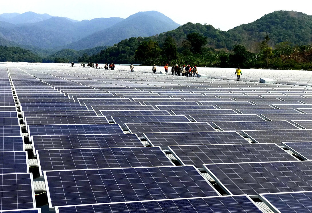 越南平順省 200MW 大型水上漂浮光伏電站