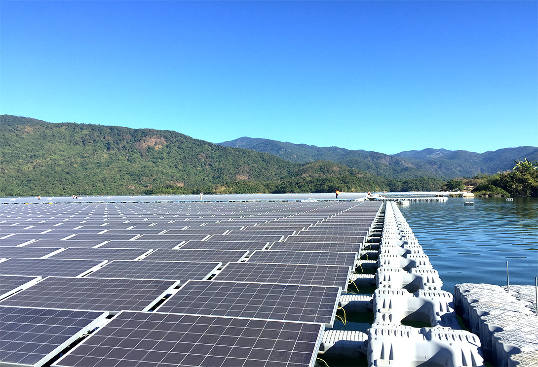 越南平順省 200MW 大型水上漂浮光伏電站
