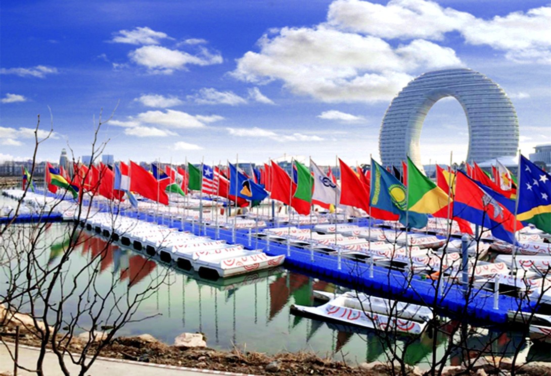 浙江湖州南太湖旅游度假區超五星酒店游艇碼頭