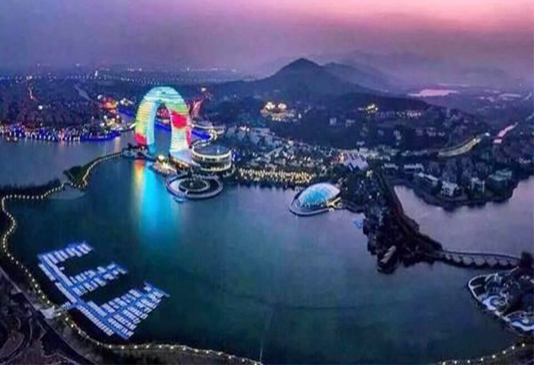 浙江湖州南太湖旅游度假區超五星酒店游艇碼頭