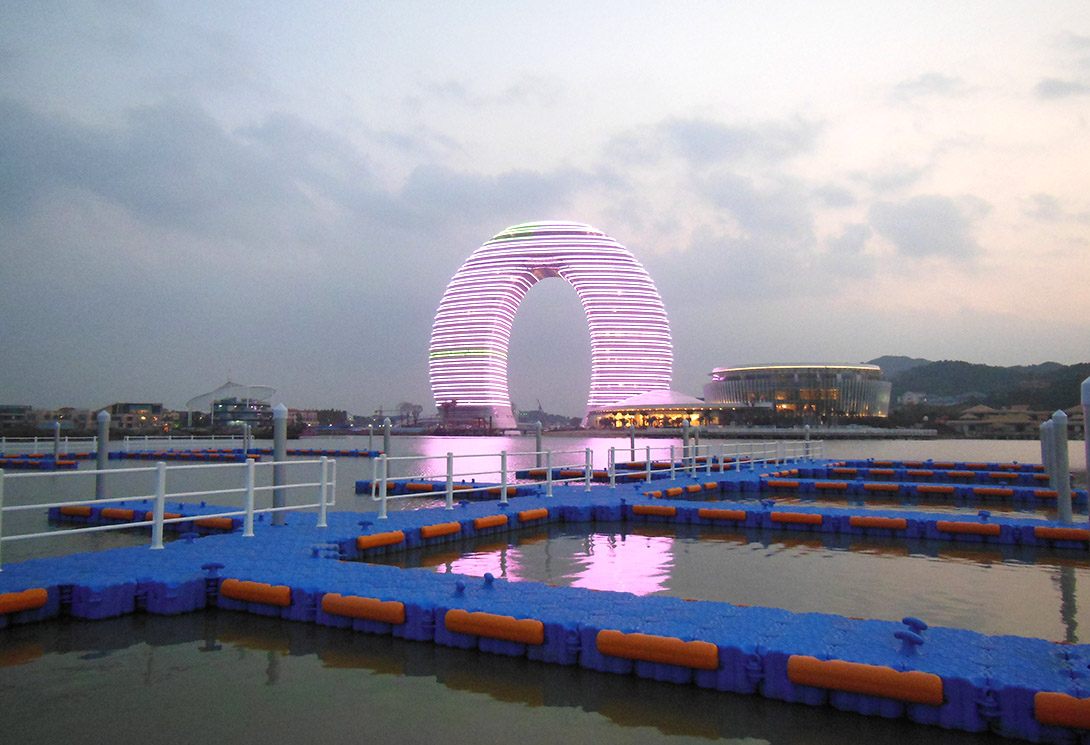 浙江湖州南太湖旅游度假區超五星酒店游艇碼頭
