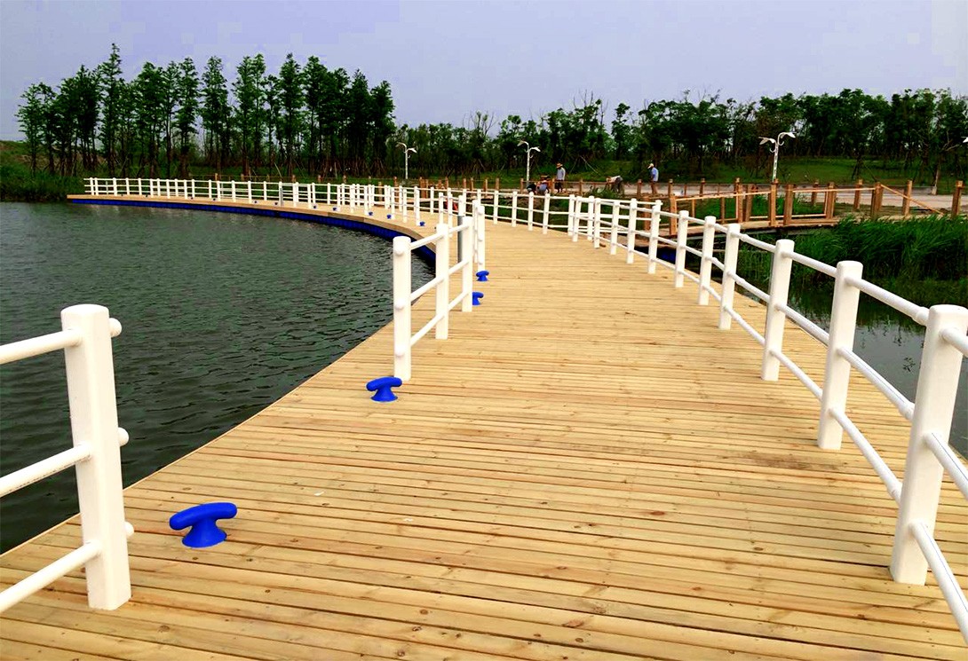 江蘇海門國家森林公園浮動碼頭
