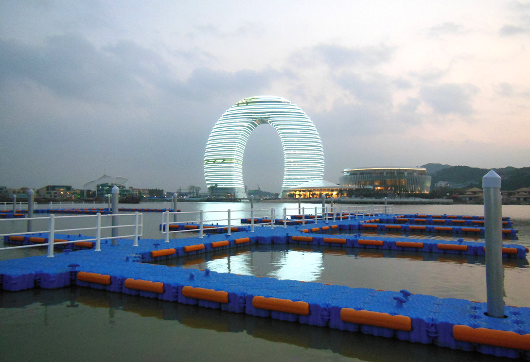浙江湖州南太湖旅游度假區超五星酒店游艇碼頭