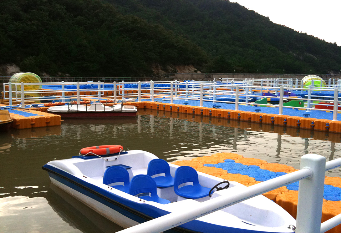 浙江臨安大明湖山頂游泳池