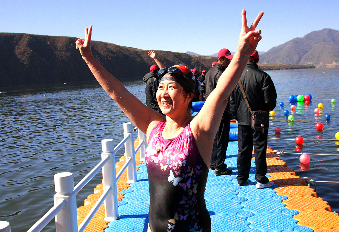 吉林臨江國家冬泳運動會水上游泳池
