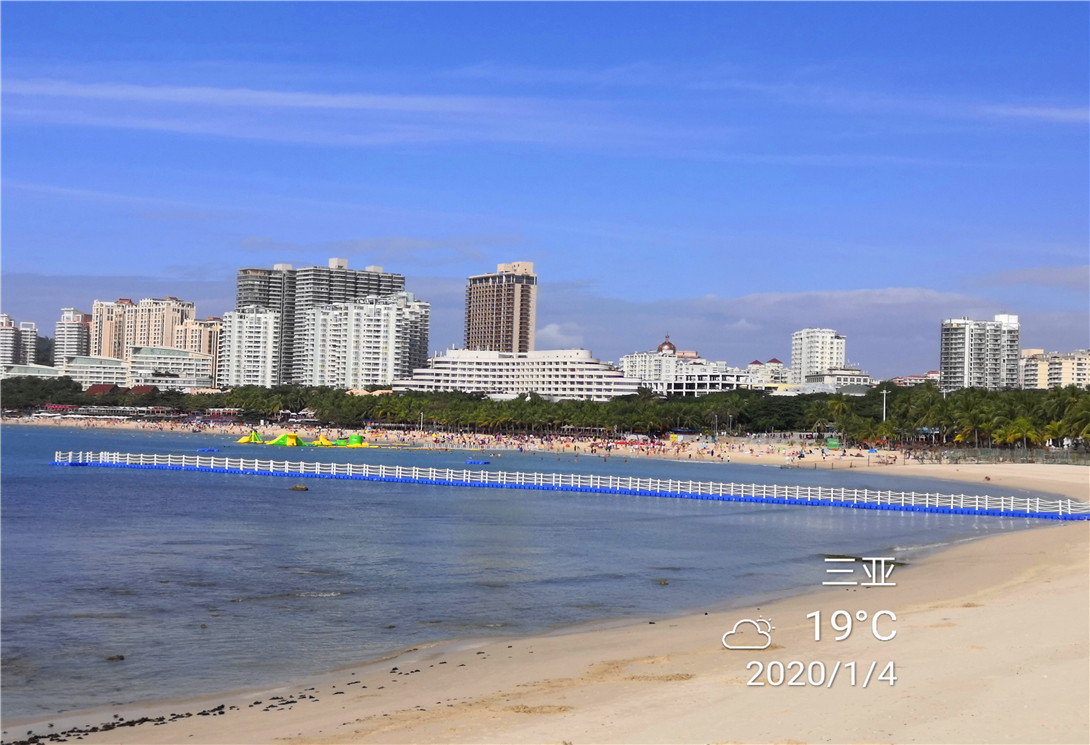 三亞海軍基地海上漂浮游泳訓(xùn)練場