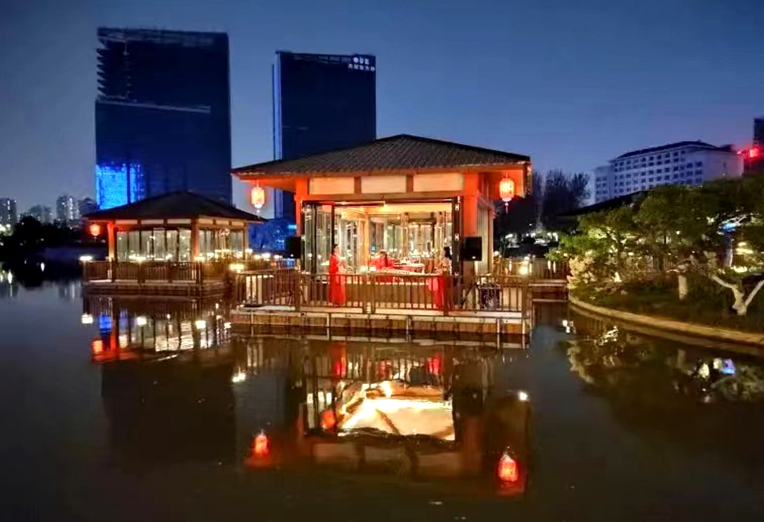 健康療養-西安水上高端餐廳