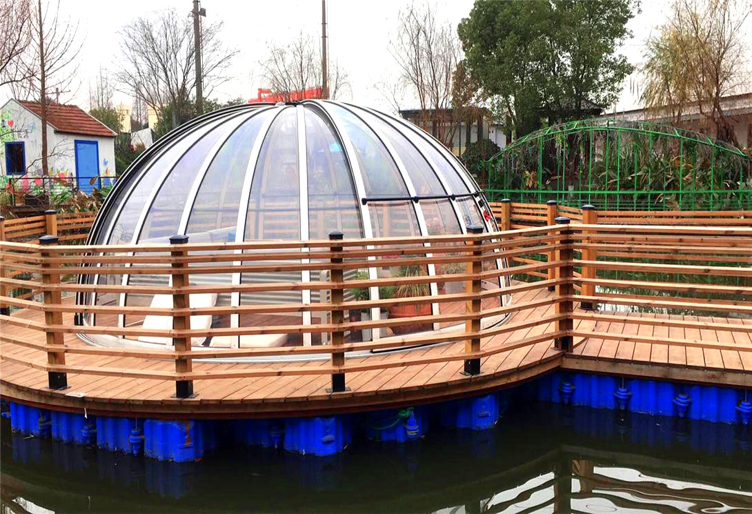 上海夢(mèng)花源水上漂浮星空小屋