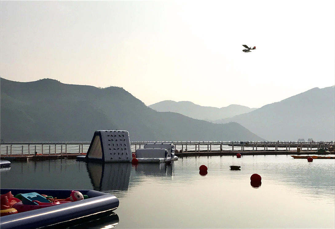 貴州羅甸水上大型漂浮機場