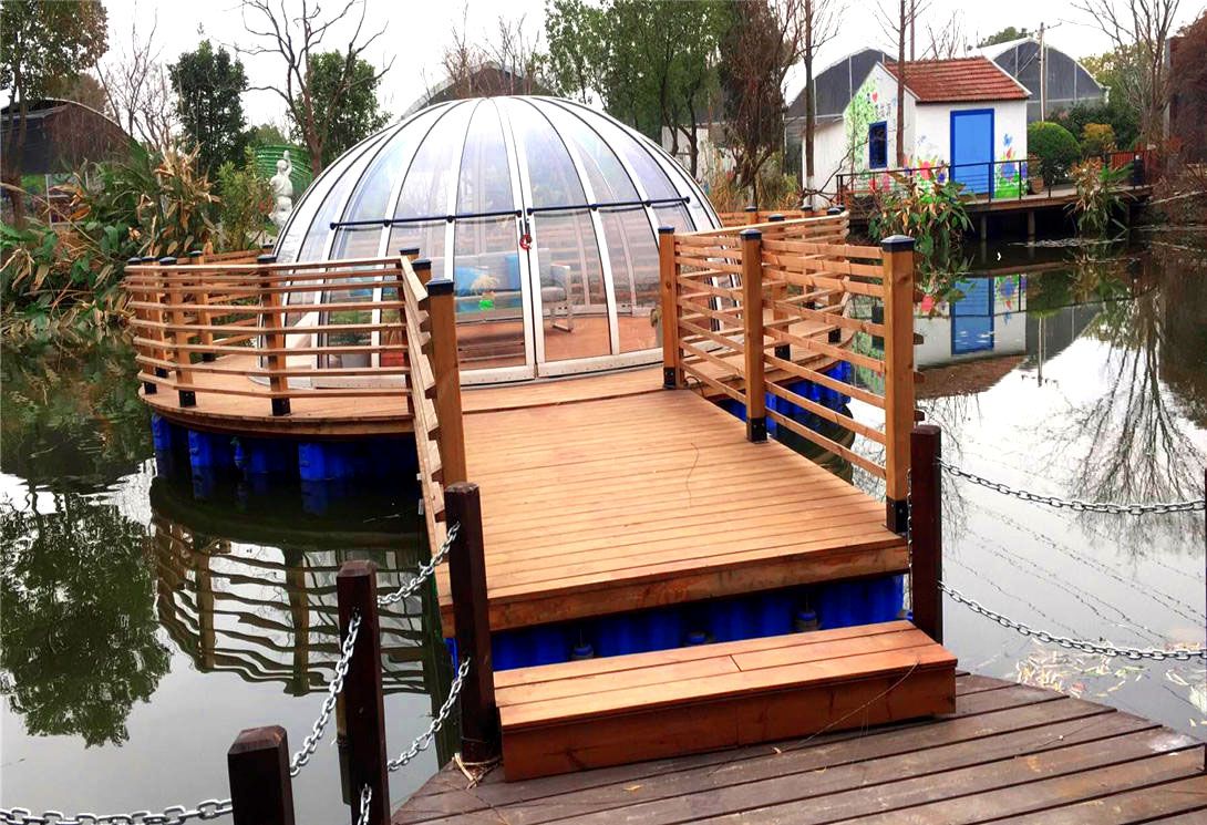 上海夢(mèng)花源水上漂浮星空小屋