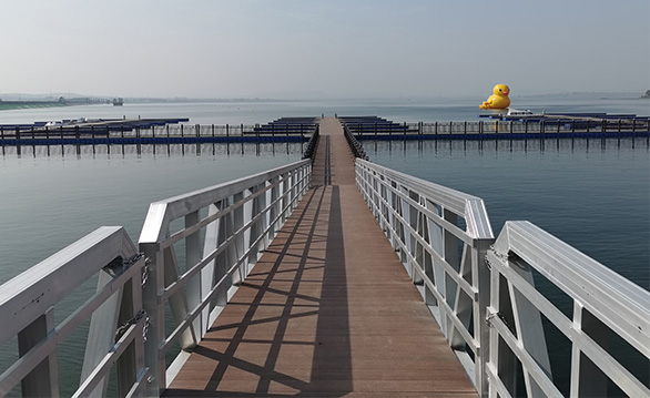 大型水上工程專用鋁合金引橋