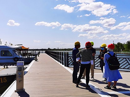 河北石家莊滹沱河大型高檔觀光游艇碼頭