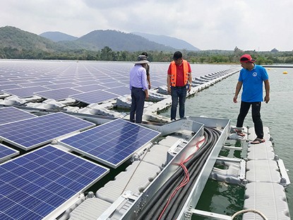 越南平順省 200MW 大型水上漂浮光伏電站（當(dāng)時(shí)世界單體最大、東南亞首家）