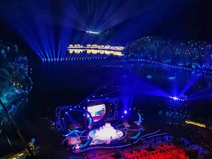 2018年央視七夕晚會江西仙女湖水上主會場