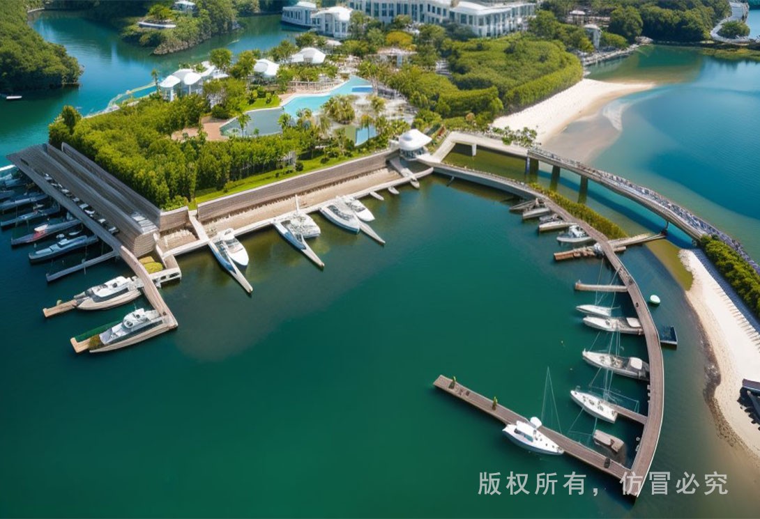 新一代游艇碼頭效果圖