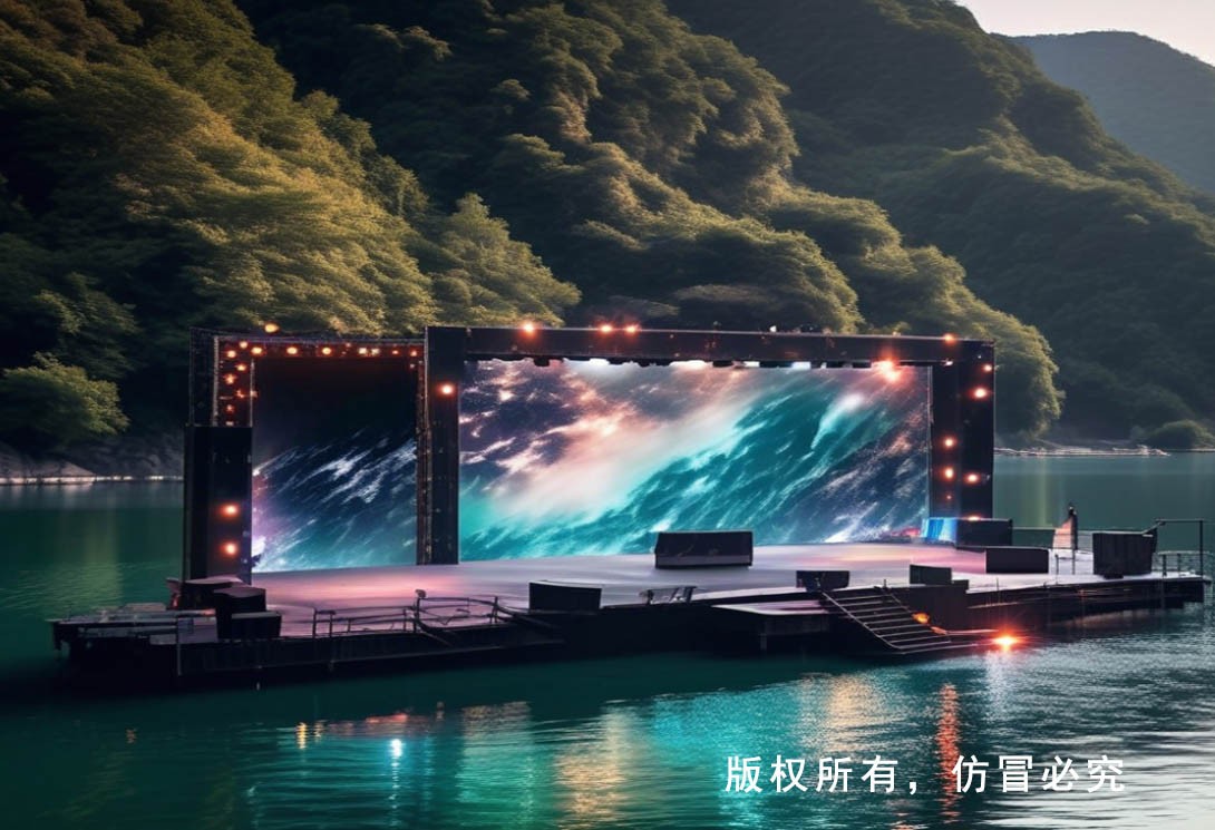 水上舞臺效果圖